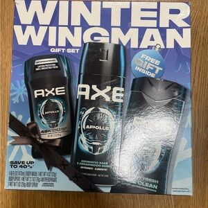 AXE Apollo Winter Wingman Gift Set - Black and Blue